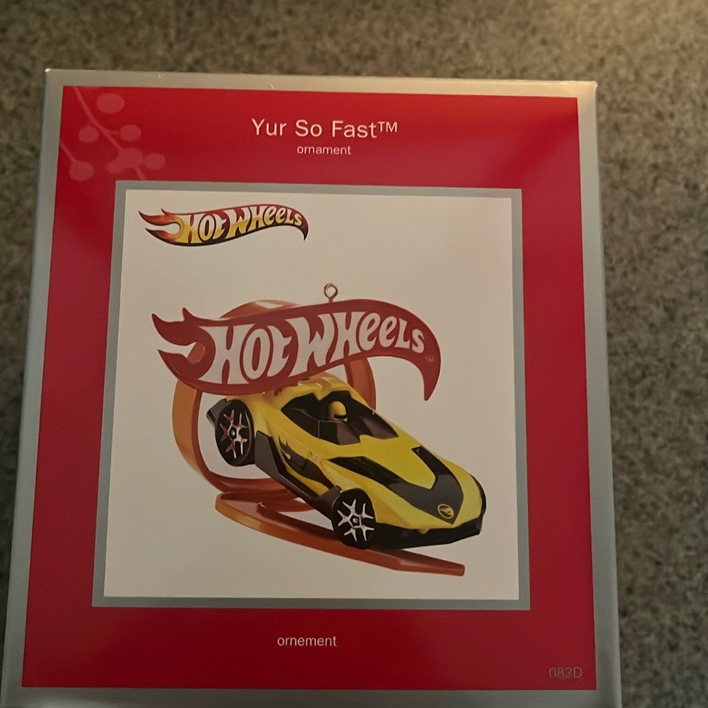 hot wheels christmas ornament